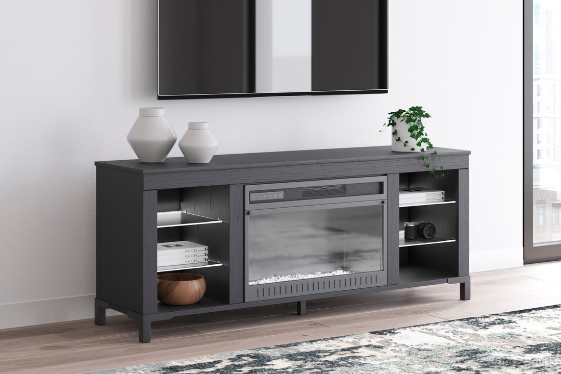 W2721-168 - TV Stand w/ Fireplace 59"L (LED Lights)